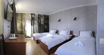 Стандартный трехместный номер с видом в Отеле Hotel Kalanga